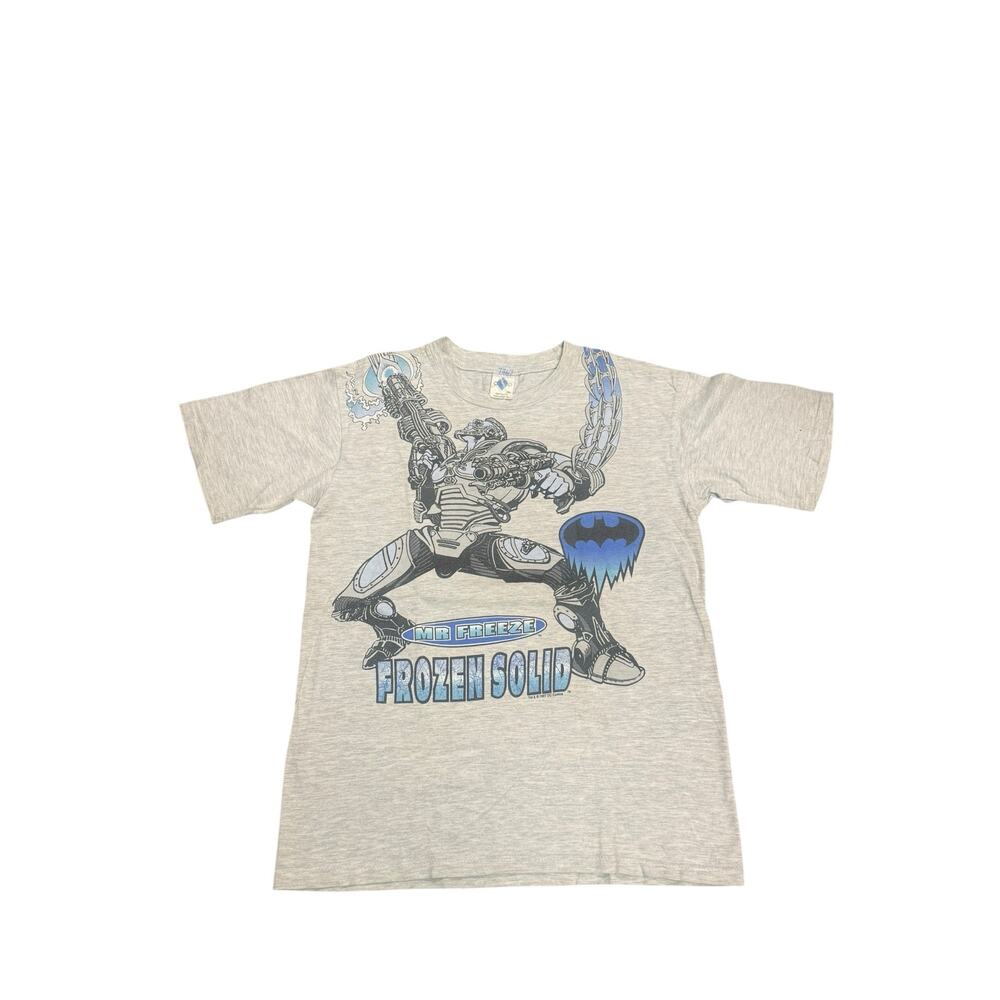 Vintage Mr. Freeze "Frozen Solid" Batman T-Shirt – Gray